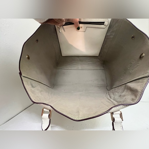 VERY Rare ❤️🔥AnYA HINDMarch LARGE LEATHER TOTE - Picture 5 of 12